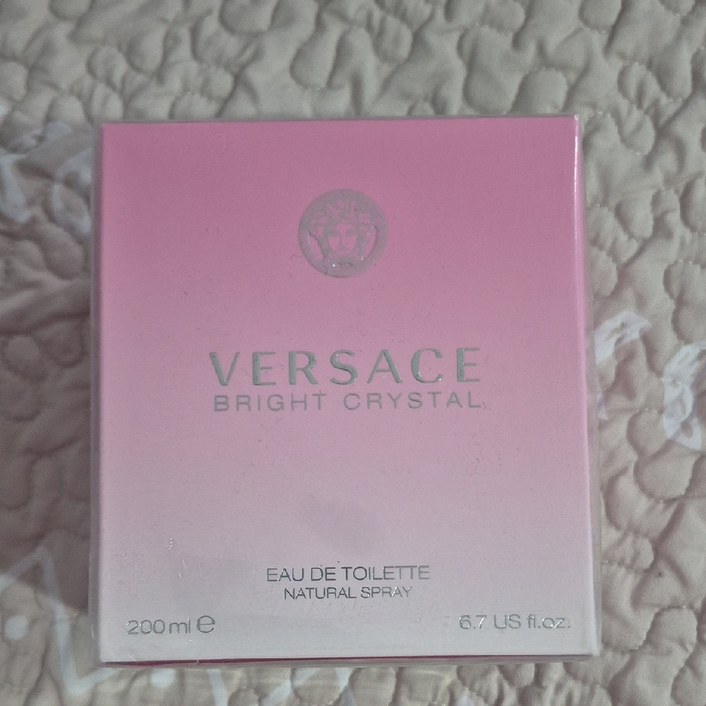 Versace Bright Crystal Eau de Toilette - Soft Pink 6.7oz (Brand New)